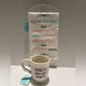 Claire’s Mug and Kitchen Towel Mom’s Gift Set